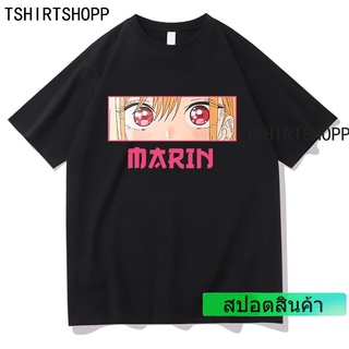 เสื้อยืดลําลอง แขนสั้น พิมพ์ลายอนิเมะ My Dress Up Darling Kawaii Marin Manga Sono Bisque Doll Wa Koi Wo Suru สีชมพู สําห