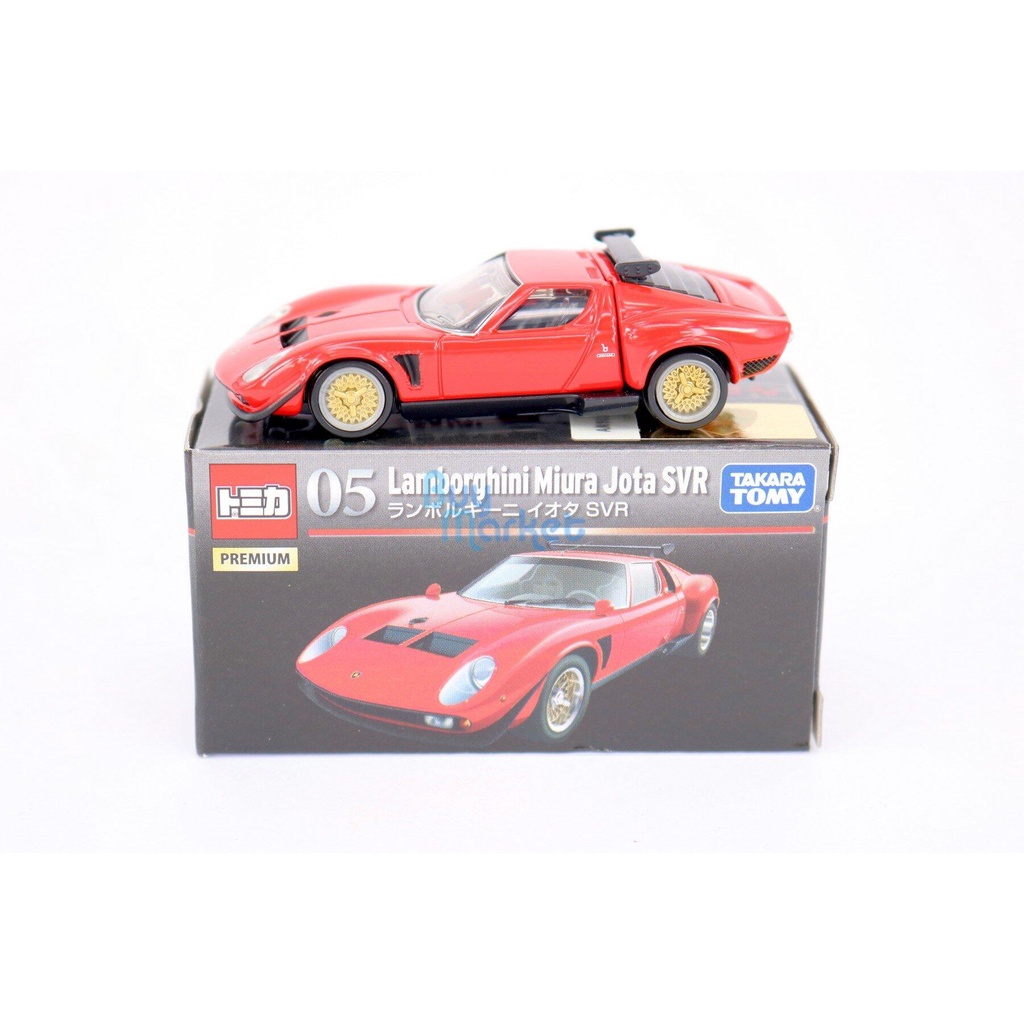 ของแท้-takara-tomy-tomica-premium-no-05-lamborghini-miura-jota-svr-diecast-car-japan