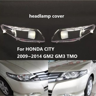 ฝาครอบเลนส์ไฟหน้า สําหรับ HONDA CITY TM0 2009~2014 GM2 GM3