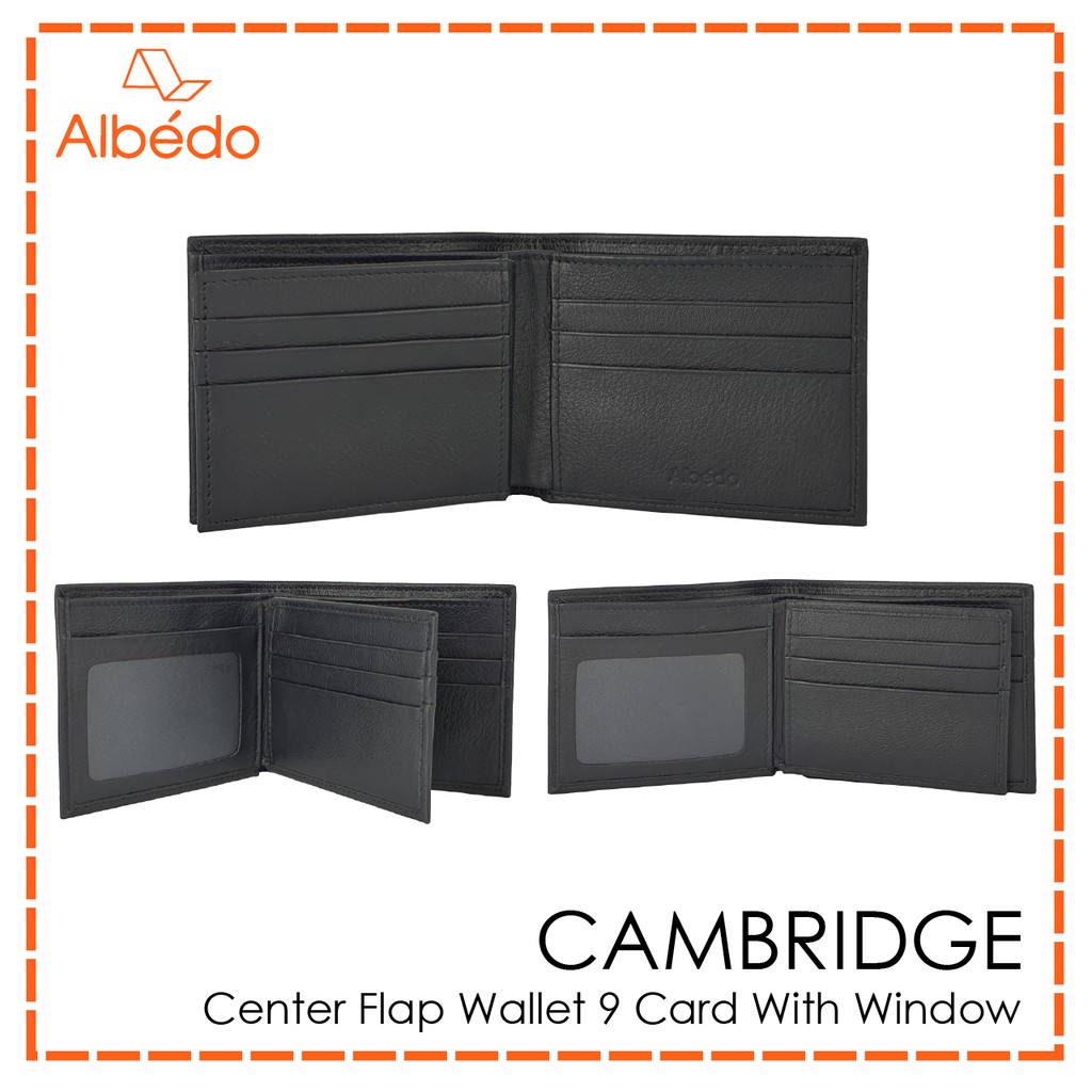 albedo-cambridge-center-flap-wallet-9-card-with-window-กระเป๋าสตางค์-กระเป๋าใส่บัตร-รุ่น-cambridge-cb03699-79