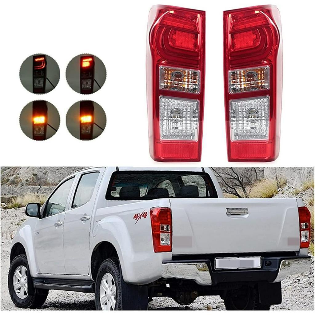 FALKX Retro LED Rear Light - Battery - Chrome main image 1