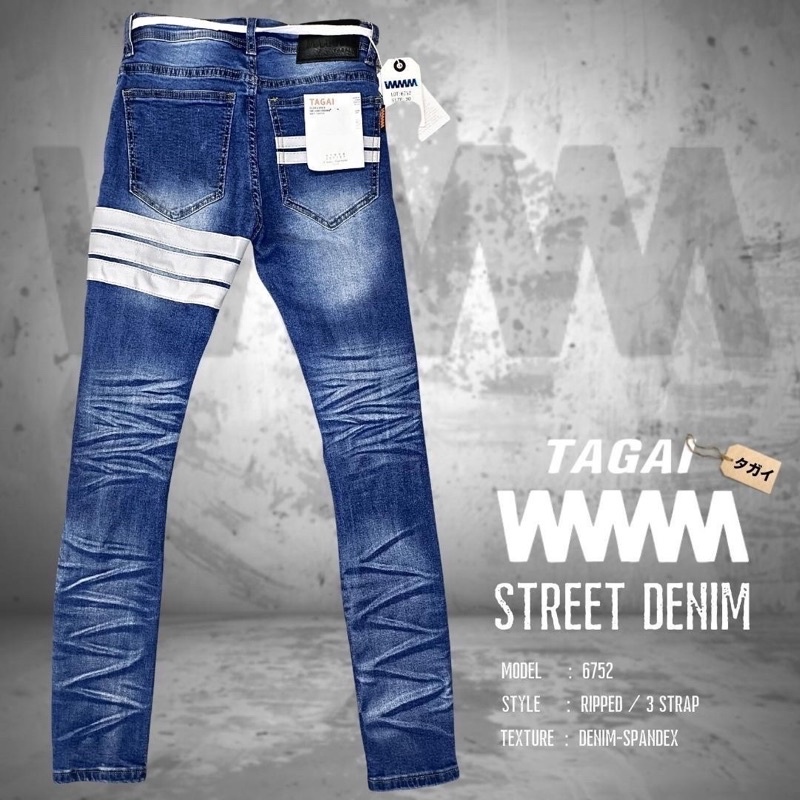 holdem-denim-style-กางเกงยีนส์ฟอกขาด-งานพรีเมี่ยม