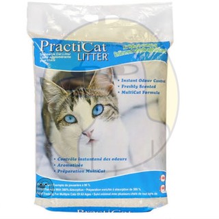สินค้า ทรายภูเขาไฟ PractiCat ขนาด 26 ลิตรPracti Cat Litter Canada Imported