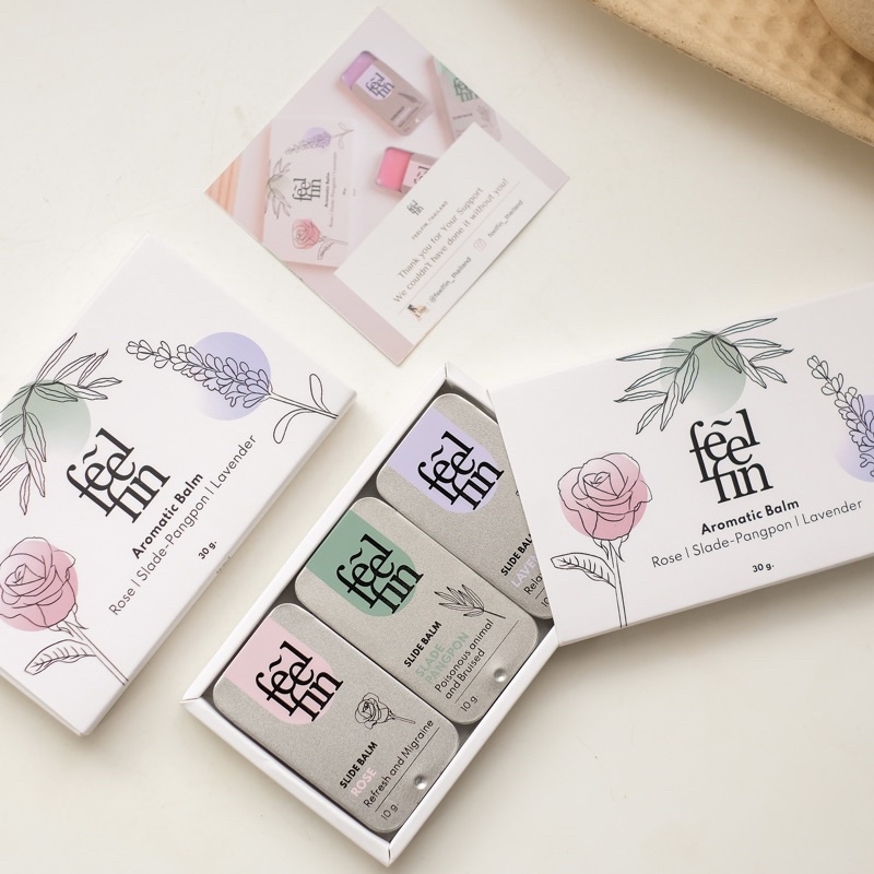 Aromatic Balm By Feel Fin ทาก็Feelดมก็Fin | Shopee Thailand