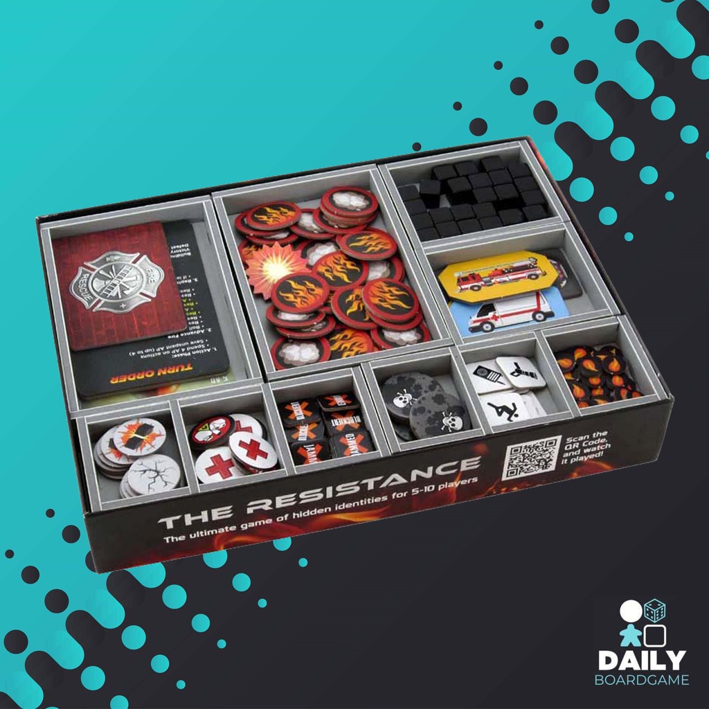 Box Insert : Flash Point & Expansions (Folded Space) [Accessory ...