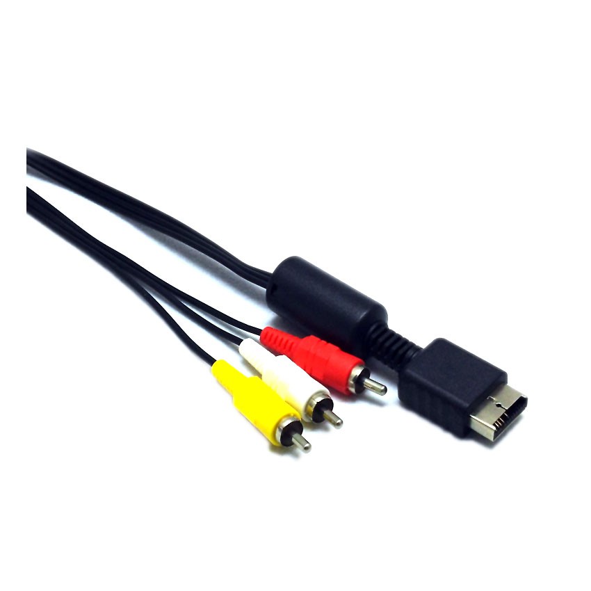 ภาพหน้าปกสินค้าสาย AV Cable เครื่องเล่นเกมส์ PS2 อย่างดี จากร้าน delight_plaza บน Shopee