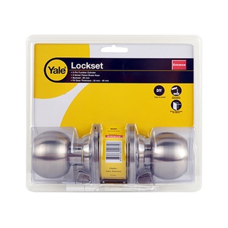 Chaixing Home  ลูกบิดห้องทั่วไปหัวกลมสเตนเลส YALE รุ่น EKN-VCA5147US32D สีสเตนเลสด้าน