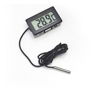 ถูกสุด! วัดอุณหภูมิ​ tmp-10​ Digital Thermometer Temperature เครื่องวัดอุณหภูมิ -5°C~110 °C หัววัดกันน้ำ แถมฟรีแบตเตอรี่