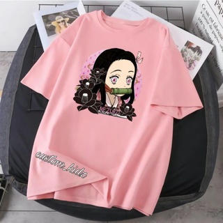 เสื้อยืด พิมพ์ลาย Nezuko DEMON SLAYER TOKYO JAPAN พรีเมี่ยม สําหรับเด็ก