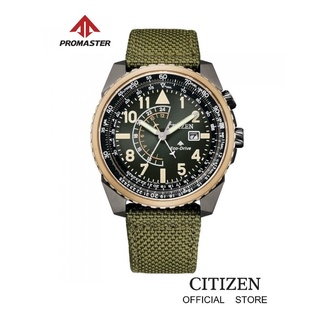 CITIZEN Eco-Drive BJ7136-00E Pilot Promaster Mens Watch ( นาฬิกาผู้ชายพลังงานแสง )