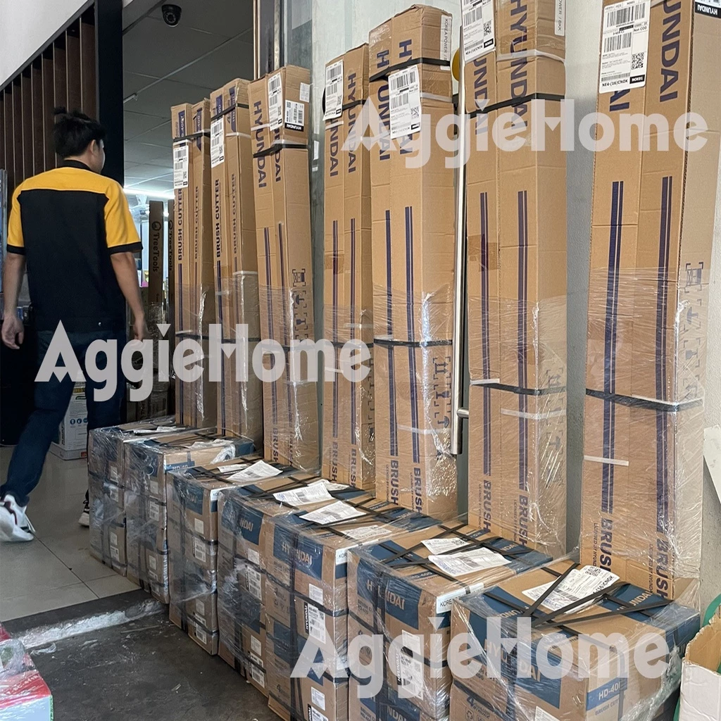 HYUNDAI เครื่องตัดหญ้า 2 จังหวะ รุ่น HD-405 EASY START เครื่องยนต์ 2 จังหวะ 41ซีซี ตัดหญ้า ข้อแข็ง สะพายบ่า