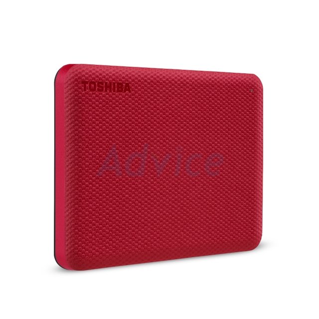 hard-disk-external-4-tb-ext-hdd-2-5-toshiba-canvio-advance-red-hdtca40ar3ca-free-toshiba-pouch-bag-มูลค่า-390-บาท