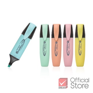 ราคาQuantum ปากกาไฮไลท์ ปากกาเน้นข้อความ QH-710 สีพาสเทล จำนวน 1 ด้าม