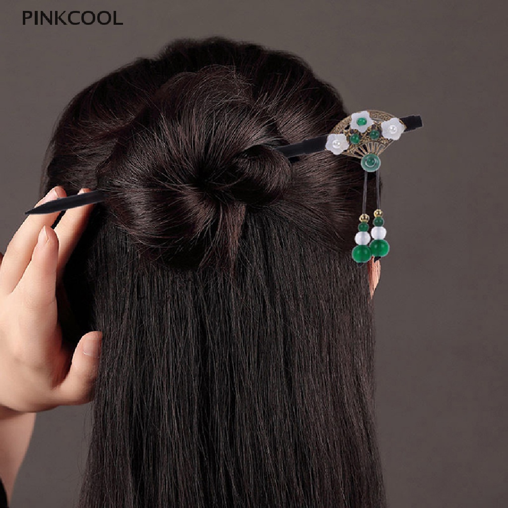 pinkcool-กิ๊บคอยล์-รูปดาบ-สไตล์จีนโบราณ-เครื่องประดับผม-สําหรับผู้หญิง