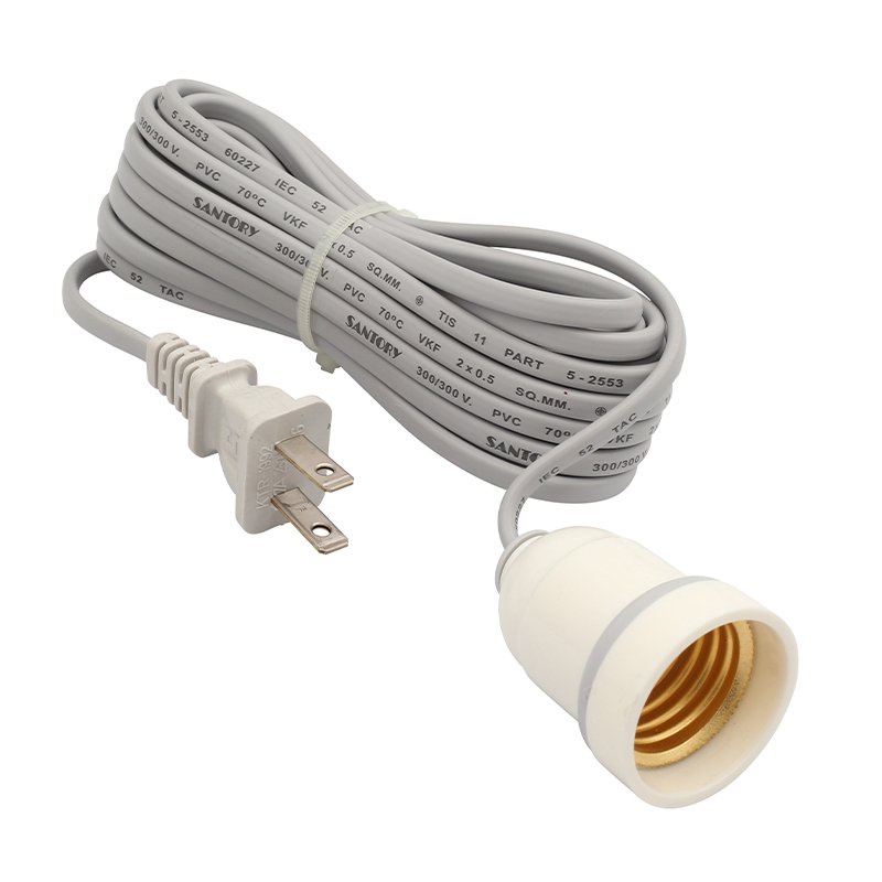 chaixing-home-ขั้วรับหลอดไฟอเนกประสงค์-santory-รุ่น-lc-108-สีขาว