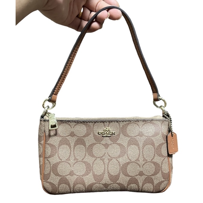 COACH F58321 TOP HANDLE POUCH Shopee Thailand