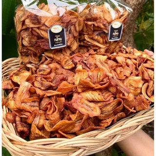 กล้วยเบรคแตกสุกทอดสุโขทัย กรอบ อร่อย ถุง 500 กรัม photo
