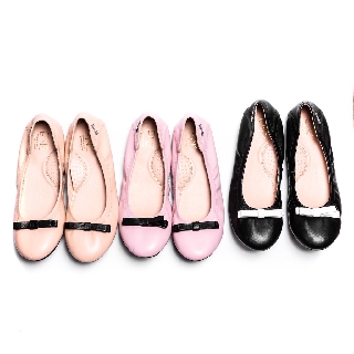 Enviszo รองเท้ารุ่น Ballerina Flats Collection โบว์แปะ - ESH099