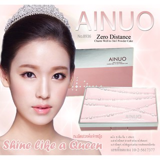 8936 ZERO DISTANCE CHARM WELL TO 3IN1 POWDER CAKE...สุดยอดแป้งพัฟที่มีแป้ง3สีในตัวเดียวกันชอบสีไหนจัดสวยได้ตามใจ