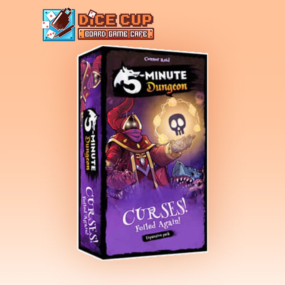ของแท้-5-minute-dungeon-curses-foiled-again-expansion-board-game
