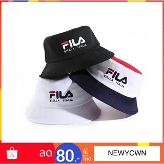 ภาพหน้าปกสินค้าหมวกFila Bucket หมวกฟิล่า บักเก็ต ตัวอักษรด้านหน้าหมวก เป็น Signature ของแบรนด์ Fila ที่เกี่ยวข้อง