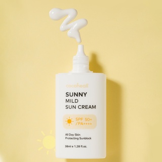 COCOHEALI SUNNY MILD SUN CREAM ครีมกันแดดสูตรอ่อนโยนสำหรับเด็ก ไม่มีสารอันตราย