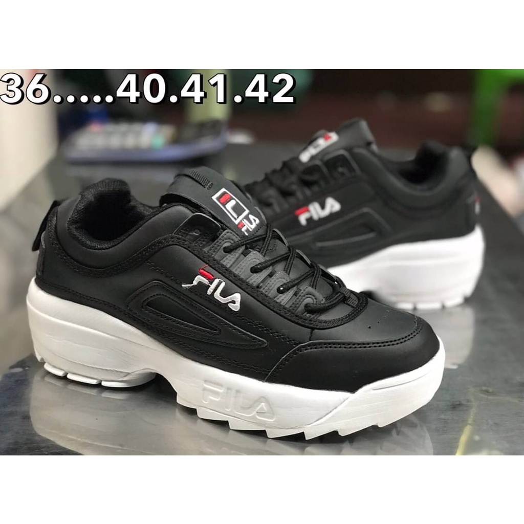 fila-รองเท้าผ้าใบผูกเชือก