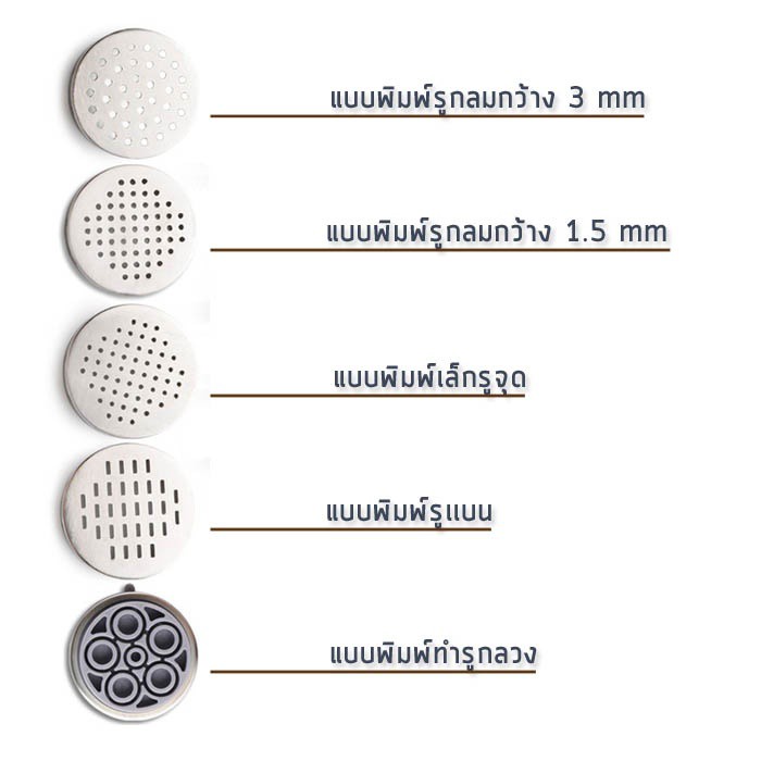 เครื่องทำเส้นขนมจีน-ทำเส้นหมี่-ทำพาสต้า-ทำมักกะโรนี-ทำเส้นได้หลากหลายรูปแบบ