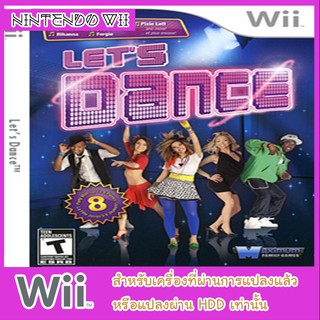 แผ่นเกมส์ wii - Lets Dance