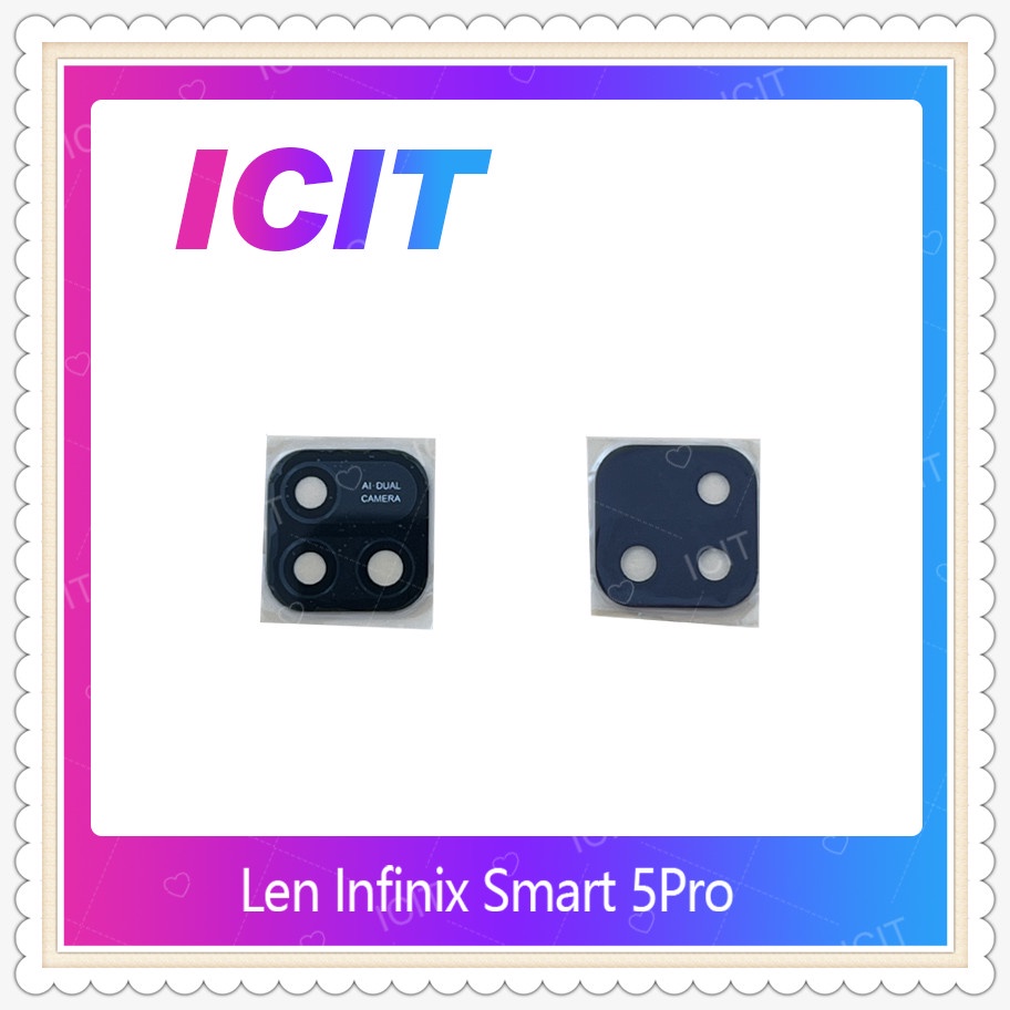 Lens Infinix Smart 5 Pro อะไหล่เลนกล้อง กระจกเลนส์กล้อง กระจกกล้องหลัง ...
