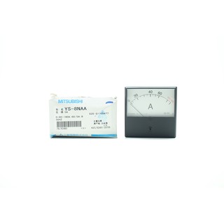 YS-8NAA 5A 0-60-180A ; 60/5A ; B MITSUBISHI AMMETER