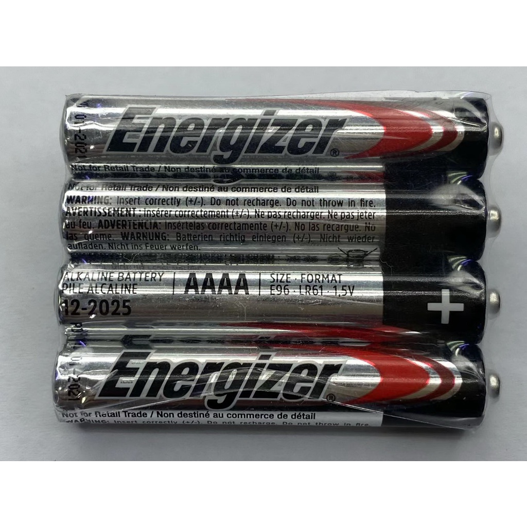 4 Energizer AAAA/E96/LR61 Batteria Batteria Alcalino, Lunga - Foto 2