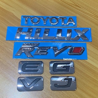 โลโก้ Toyota Hilux Revo E V G J ราคาต่อชิ้น