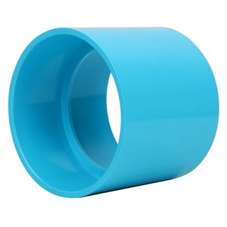 Dee-Double ข้อต่อตรง-บาง SCG 4 นิ้ว สีฟ้า ท่อประปา ท่อต่อ ท่อน้ำ ท่อ PVC