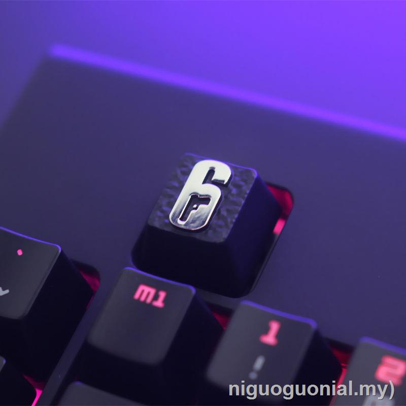 ☢┇ R6 Rainbow No. 6 Siege game peripheral mechanical keyboard zinc ...