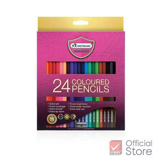 Master Art ดินสอสี 24 สี รุ่นใหม่ (24สี/กล่อง)