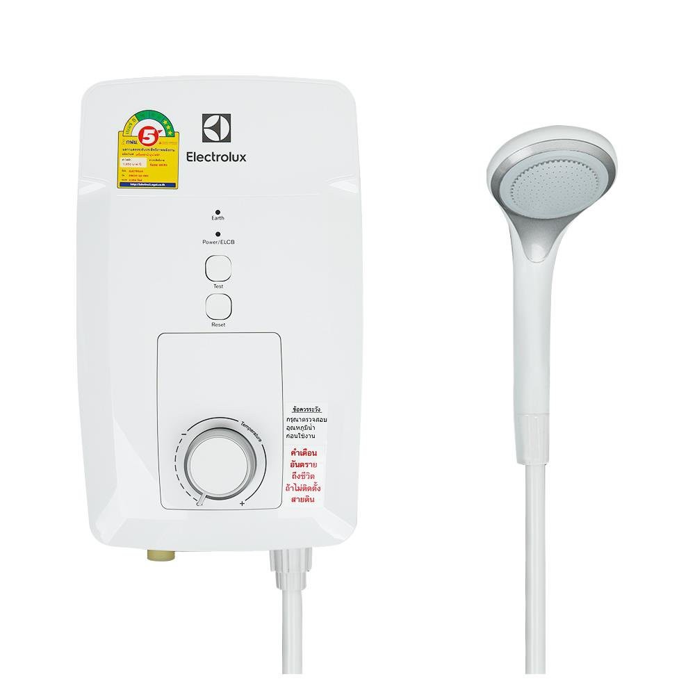 เครื่องทำน้ำอุ่น ELECTROLUX EWE351GX-DWX 3500 วัตต์SHOWER WATER HEATER  ELECTROLUX EWE351GX-DWX 3500W | Shopee Thailand