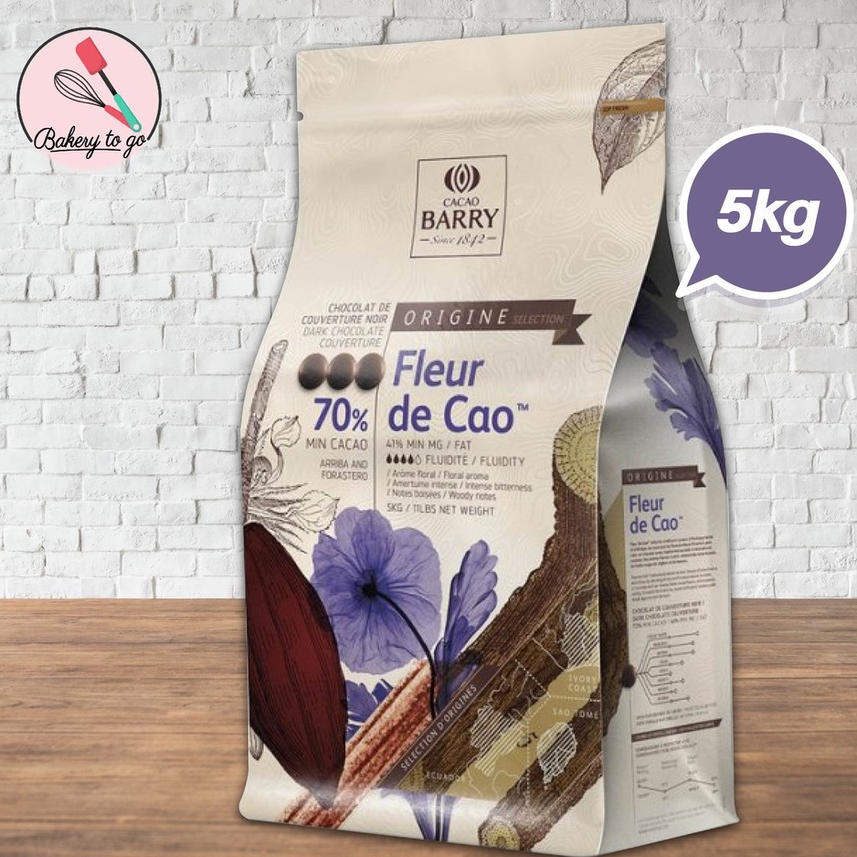 bakery-to-go-ช็อคโกแลต-cacao-barry-fleur-de-cao-70-ขนาด-5kg-จัดส่งโดยรถเย็น