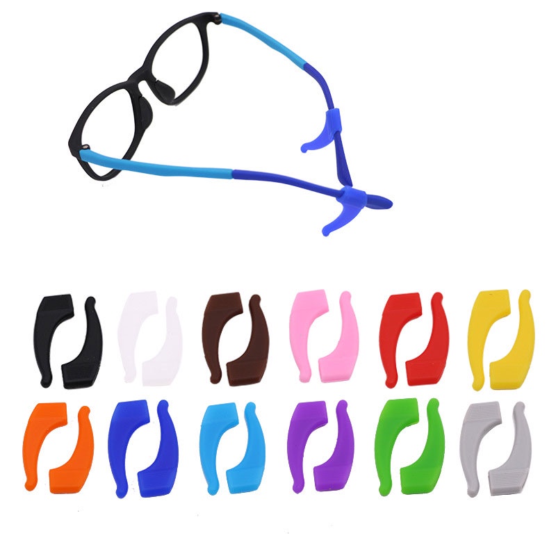 ภาพหน้าปกสินค้าแว่นตาซิลิโคน ที่ยึดแว่นตา ที่ใส่วัด ตัวป้องกันการลื่น Stay Put Ear Grip Hooks