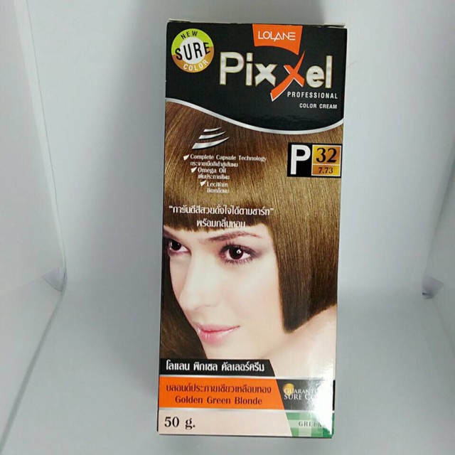 น้ำยาย้อมผมสีบลอนด์ ประกายเขียว เหลือบทอง P32 Golden Green Blonde | Shopee  Thailand