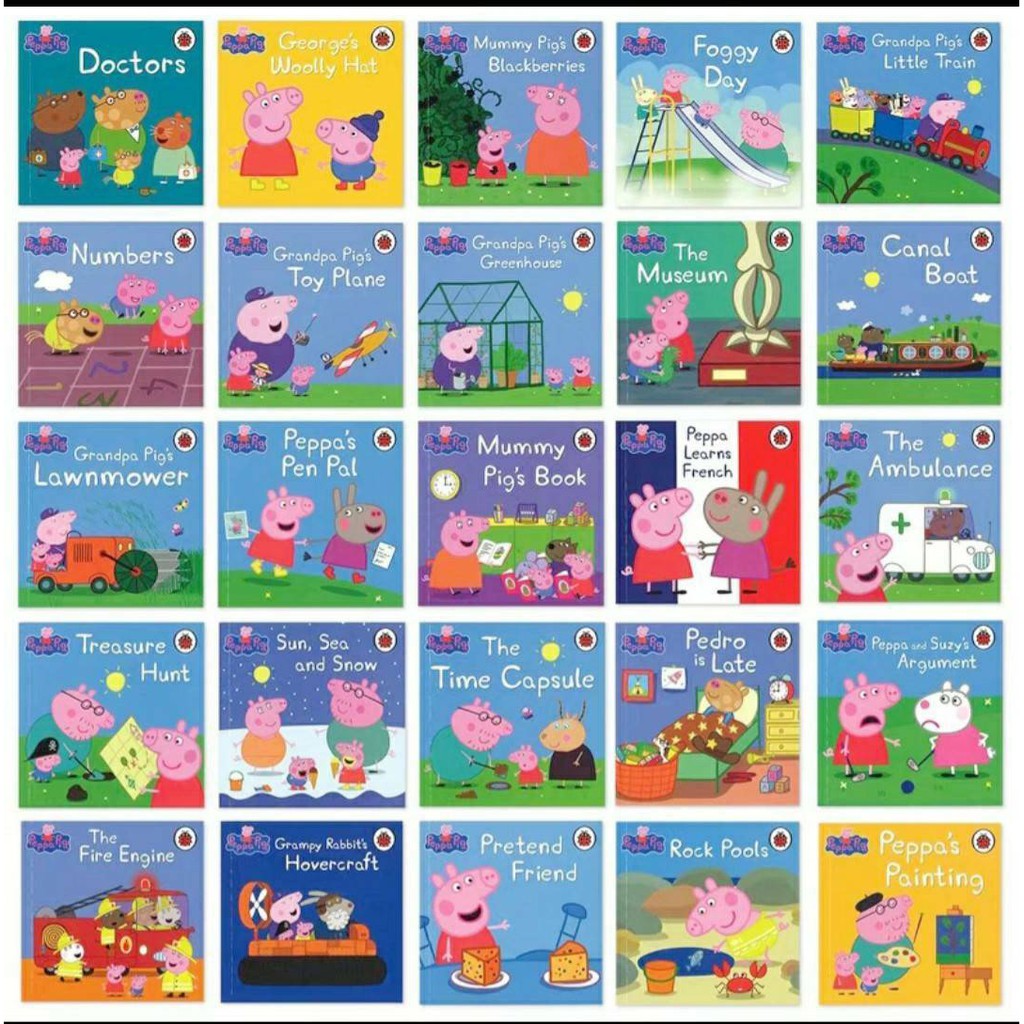 นิทานเปปป้า-peppa-pig-the-incredible-peppa-pig-collection-vanda-learning