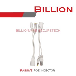 PASSIVE POE INJECTOR แพค 1 คู่ สีขาว