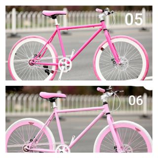 จักรยานฟิกเกียร์ เป็นแบบปั่นฟรี ถอยหลังเบรค single speed(สำหรับส่วนสูง 145-160)