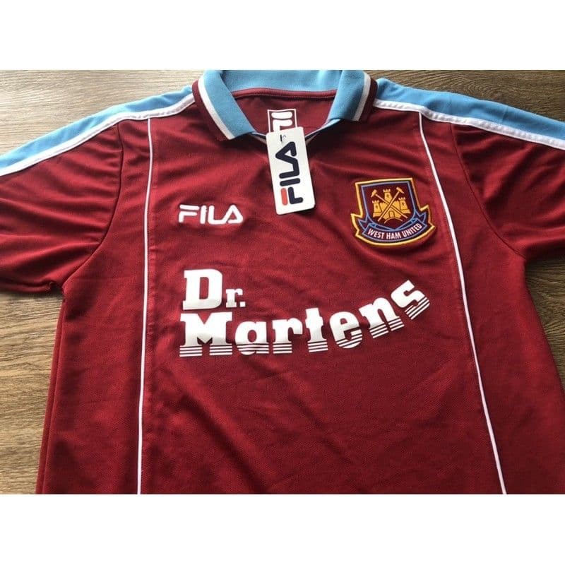 เสื้อกีฬาฟุตบอล-west-ham-home-retro-1999