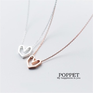 s925 Poppet necklace สร้อยคอเงินแท้ สวยงาม งานประณีต ใส่สบาย เป็นมิตรกับผิว