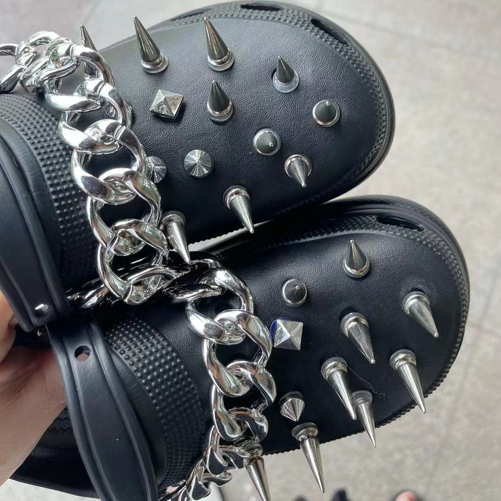 Jibits crors ชุดหมุดโซ่อะคริลิค สีเงิน เครื่องประดับ สําหรับตกแต่ง ...