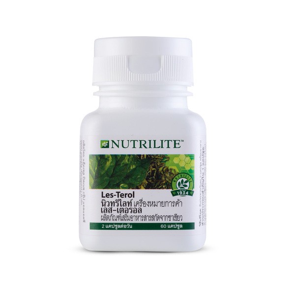 ์nutrilite-เลส-เตอรอล-สารสกัดชาเขียว-ลดคอเลสเตอรอลในเส้นเลือด-บรรจุ-60-แคปซูล