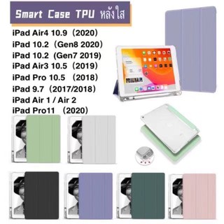 ภาพย่อรูปภาพสินค้าแรกของSmart Case เคส ไอแพด 10.2 Gen 9/Gen 8 Air4 10.9 gen5/gen6 9.7 Air3 10.5 /Air1/2 9.7 pro11 เคสไอแพดใส่ปากกาได้