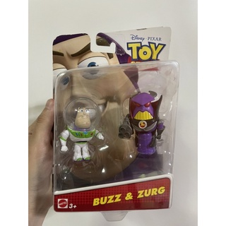 Mattel Toy Story Small Fry Buzz &amp; Zurg มือ1 inbox rare