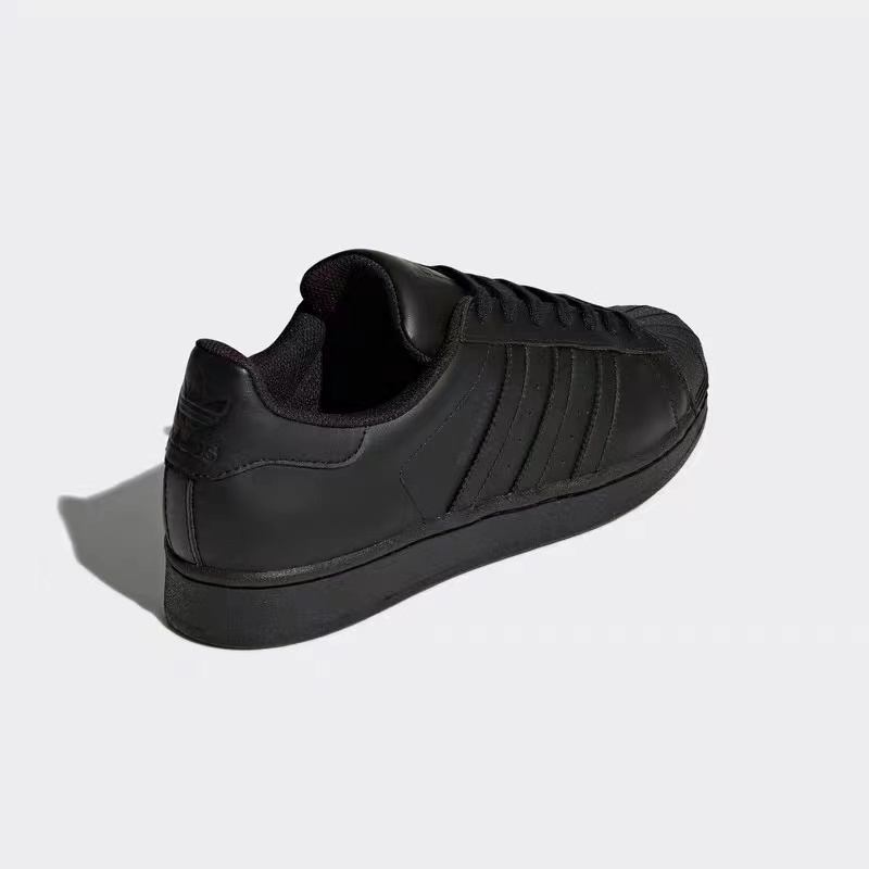 ของแท้-พร้อมส่ง-adidas-superstar-แถบดำ-คลาสสิกรองเท้ากีฬาสบายๆ-36-45